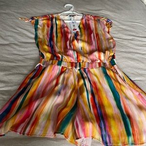 Dynamite multi-coloured romper